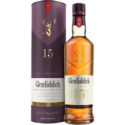 Glenfiddich 15 Y. O. - малцово шотландско уиски 1L 1 l