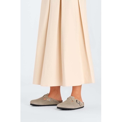 Birkenstock Велурени чехли Birkenstock Boston Braided (1026694)
