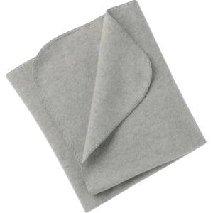 Engel Завивка Engel Baby Blanket with Seamless Edge Blanket - Hellgrau Melange - размер 80 x 100 cm (558-0191-0211)