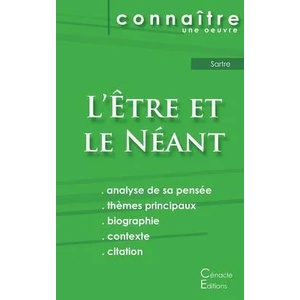 Fiche de lecture L'Etre et le Neant de Jean-Paul Sartre (Analyse philosophique de reference et resume complet) | Jean-Paul Sartre (ISBN: 9782367889603)