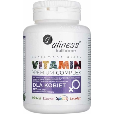 Aliness Prémiový Vitamínový komplex pre ženy 120 tabliet