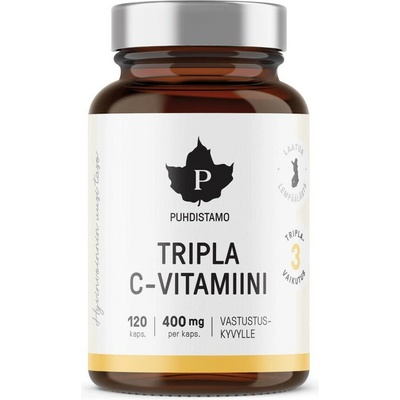 Puhdistamo Triple Vitamin C 120 kapsúl