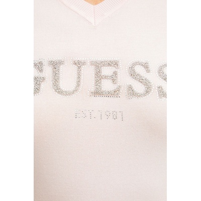 GUESS Пуловер Guess HOLLY дамски в розово от лека материя W5RR38 Z2NQ2 (W5RR38.Z2NQ2)