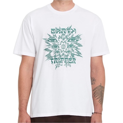 Volcom Мъжка тениска Volcom Remote Viewer S/S Tee T-shirt - White (216-8294-0211)
