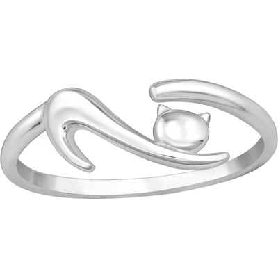 Lunica Stříbrný prsten KOTĚ 0425 6