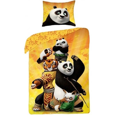 Halantex bavlna obliečky Kung Fu Panda 140x200 70x90