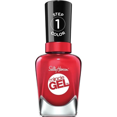 Sally Hansen Lak na nehty Miracle Gel 444 Off with her Red 14,7 ml