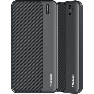 Recci RPB-P26 10000 mAh čierna