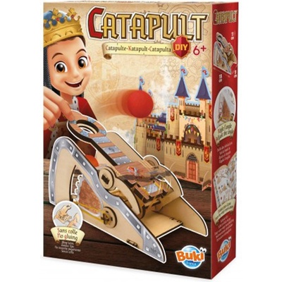 Buki France Образователна игра за сглобяване Buki France - Направи си сам катапулт (BK2171)