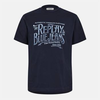 Image 1 of Replay Тениска Replay Blue Jeans T-Shirt - Navy