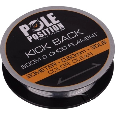 Pole position náväzcová šnúrka kick back boom & chod filament 20 m 0,5 mm