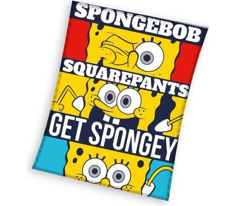 Carbotex Dětská deka Sponge Bob Squarepants