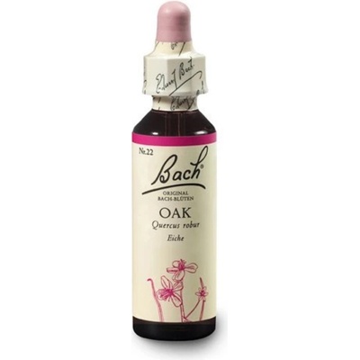 Bachovy květové esence kapky Oak Dub letní 20 ml