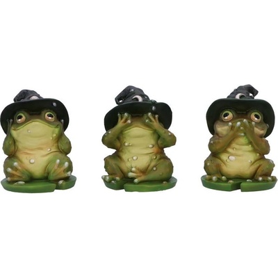 Nemesis Now Комплект статуетки Nemesis Now Adult: Humor - Three Wise Toads (B6904C24)