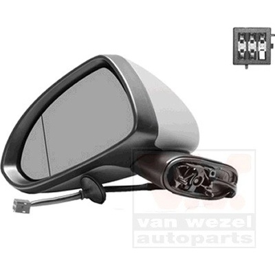 Vonkajżie spätné zrkadlo VAN WEZEL 3750807