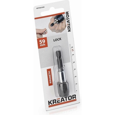 Držák bitů magnetický KRT063300 se zámkem 59MM