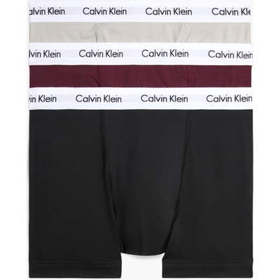 Calvin Klein Боксерки Calvin Klein Pack Cotton Stretch Boxer Shorts - Blk/Port/BgeH57