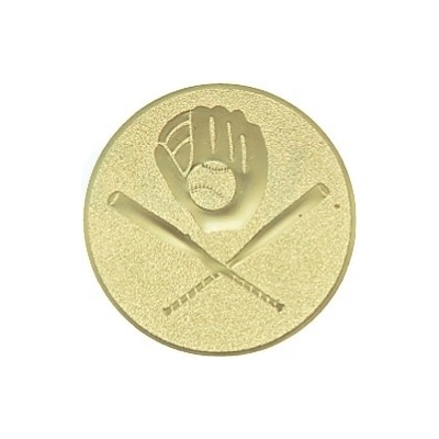 Kovový emblém BASEBALL 010
