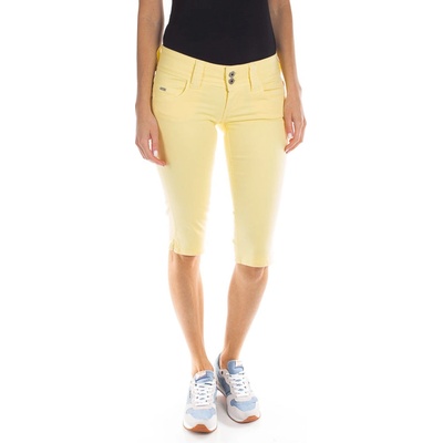 Pepe Jeans dámské kraťasy VENUS CROP žlutá