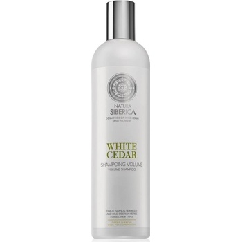 Natura Siberica Siberie Blanche Biely céder šampón pre objem 400 ml