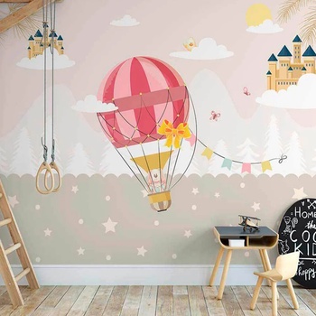 Image 1 of Art gift 3Д детски тапет - Приказен балон