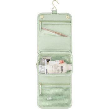 Stackers Пътна чантичка за тоалетни принадлежности Stackers Pebble зелена салвия (74531)