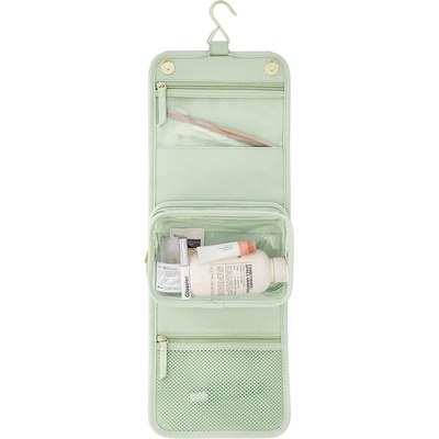 Stackers Пътна чантичка за тоалетни принадлежности Stackers Pebble зелена салвия (74531)