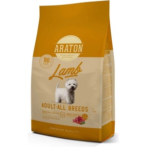 ARATON Dog Adult All Breeds Lamb 3 kg
