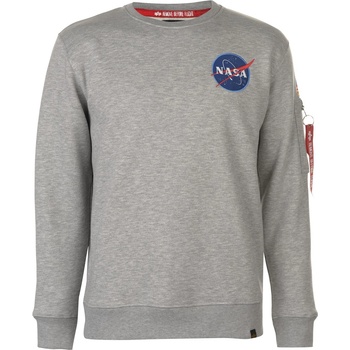 Alpha Industries Блуза Alpha Industries Space Shuttle Sweater - Grey Heather