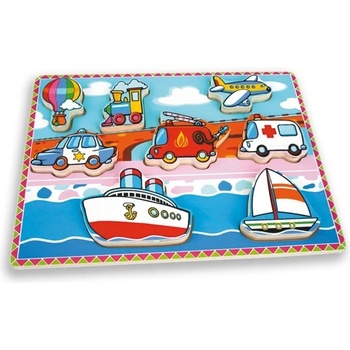 ANDREU Toys Моят първи пъзел Andreu toys - Превозни средства (16436)