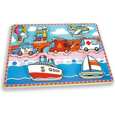 ANDREU Toys Моят първи пъзел Andreu toys - Превозни средства (16436)