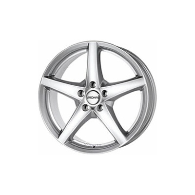 Ronal R41 8x17 5x112 ET48 crystal silver