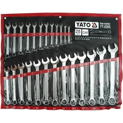 Yato sada klíčů očkoplochých 25ks 6-32 mm YT-0365 – Hledejceny.cz
