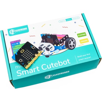ElecFreaks Smart Cutebot - chytré závodní auto pro výuku programování microbit Varianta kitu: s deskou micro:bit V2.21, Jazyková verze: Anglická
