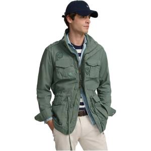 SILBON Анорак Silbon Military Garment Dye parka - Green (Dye Green)