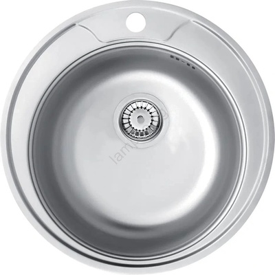 Deante ZHC_0813 - Кухненска мивка TWIST Ø 49 см сатен (DN0024)