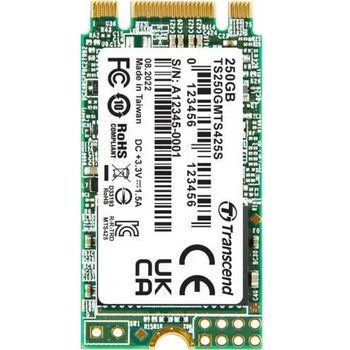 Image 1 of Transcend MTS425S 250GB M.2 (TS250GMTS425S)