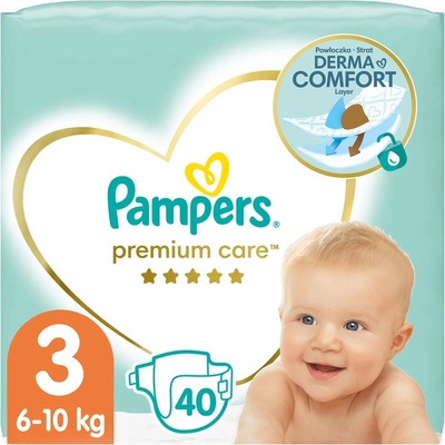 Pampers Premium Care 3 40 ks