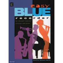 Easy Blue Recorder 8 jazzových skladeb pro zobcovou flétnu + klavír