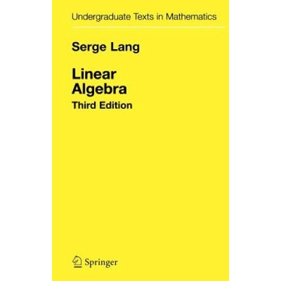Linear Algebra | Serge Lang