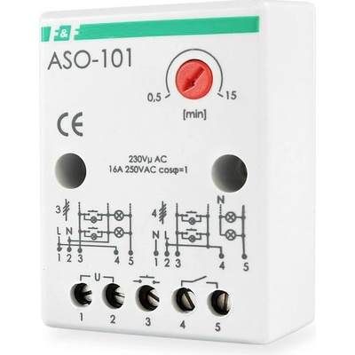 ASO-101 - Schodiskový automat s funkciou protiblokády, 230V, 16A