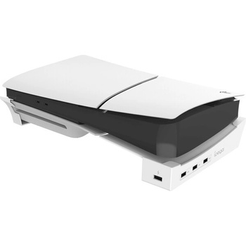 iPega P5S008 Horizontal Stand USB HUB PS5 Slim biely