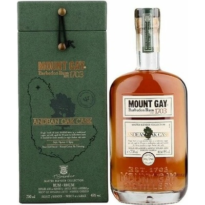 Mount Gay Master Andean oak cask 48% 0,7 l (karton)