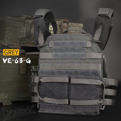 Wosport plate carrier JPC 2.0 Šedá – Zboží Dáma