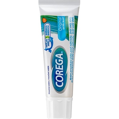 Corega Original Extra Strong Fixative Cream силно лепило крем за протези унисекс 40 гр
