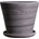 Bergs Potter Саксия Julie Rustic с поставка 40 см сива (JG40S)