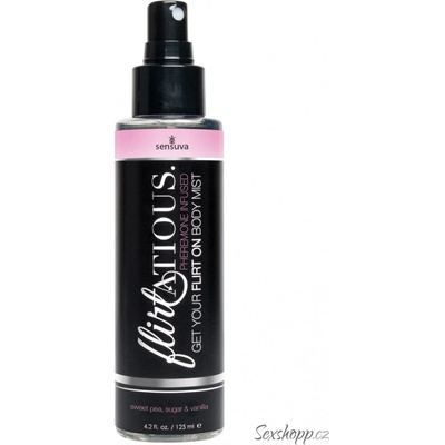 Sensuva Flirtatious Vanilla, Sugar & Sweet Pea 125 ml