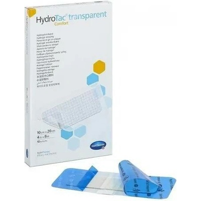 HydroTac Transparent Comfort 10 x 20 cm 5,5 x 15,5 cm 10 ks