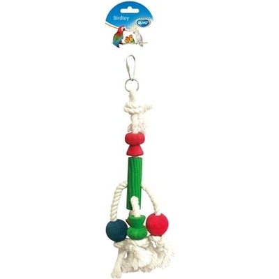 Duvo dřevo/bavlna - kostky + 33 cm