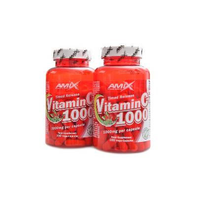 Amix C vitamin + rose hips 1000mg 2x100 cps